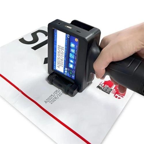 Printer Handheld Inkjet Portable Printe-r – With USB Flash Disk, 42ml Fast-Dry Ink, Positioning Plate & Touch Pen for Expiry/Manufaturing Date, Batch Number, Barcode & Logo on Plastic, Wood, Metal, Stone, Glass, Cloth and Carton - Image 2